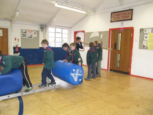 Portishead Scouting Beavers and Cubs