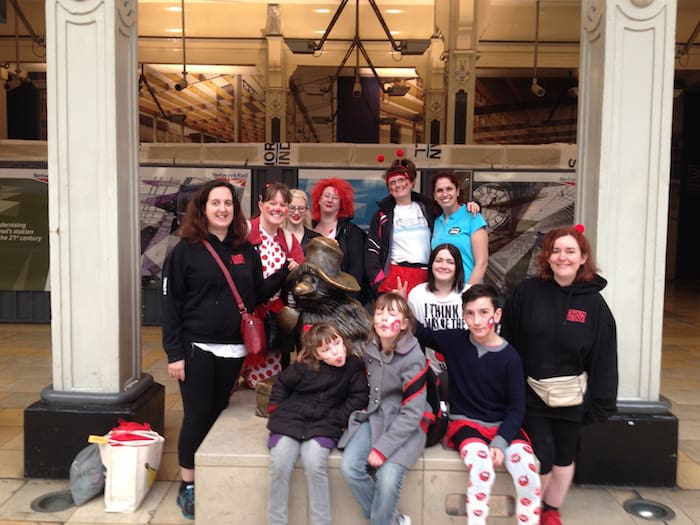 Red Nose Day Comic Relief Danceathon 2015 #RedNoseDay #ComicRelief #Danceathon #2015 #TeamHonk