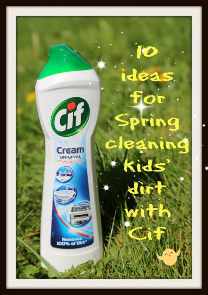 ten amazing cleaning tips Cif cream cleaner