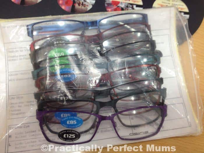 Eye Test and New Glasses at Specsavers - Practically Perfect Mums