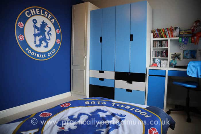 Football Bedroom Makeover Chelsea Football Club Decal