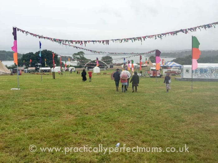 Rain and wind in the arena - Valley Fest Review 2016