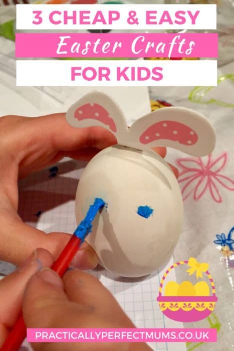 3 cheap & easy Easter crafts for kids
