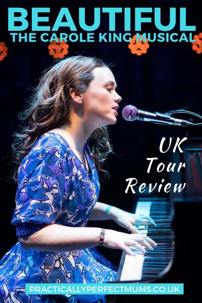 Multi-award-winning, BEAUTIFUL THE CAROLE KING MUSICAL, is now touring the UK. Find out whether the show lives up to its name, in our full Beautiful the Musical review, complete with story synopsis, show highlights, age suitability guide and our verdict on the show!