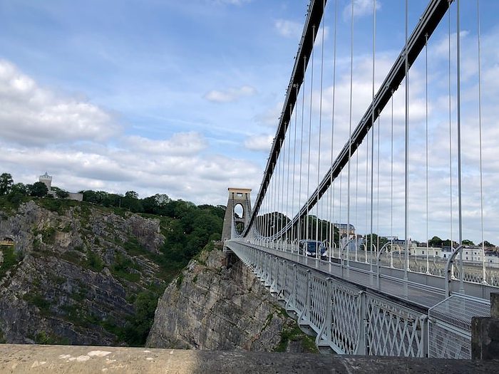 Free things to do in Bristol with Kids - Visit Clifton Suspension Bridge visitors' centre and walk across Brunel's iconic bridge! 