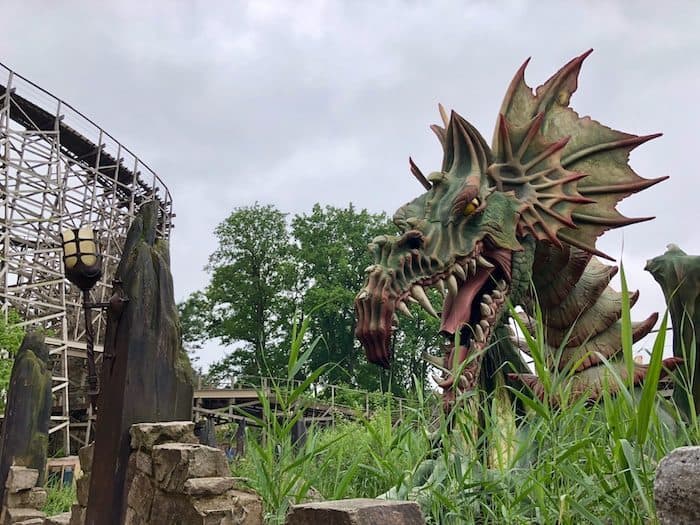 George and the Dragon at Efteling