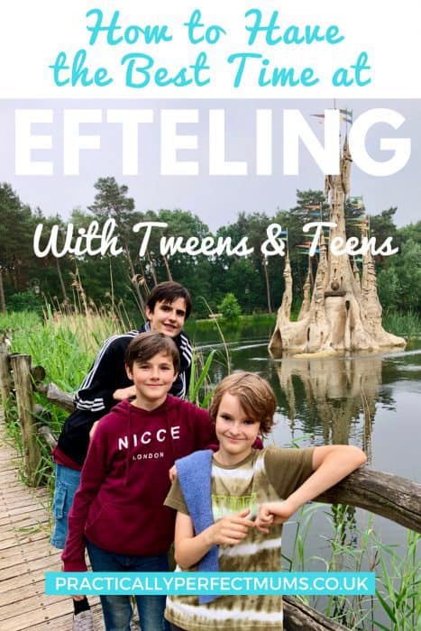 Efteling with teens and tweens