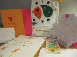 Mother's Day cards and presents