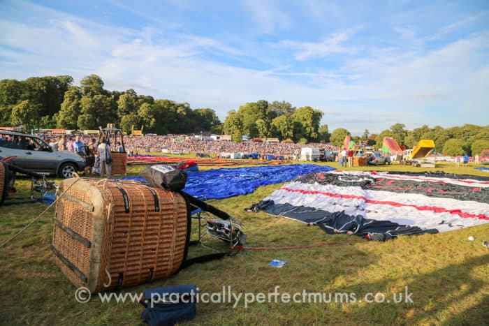 launch preparations at Bristol Balloon Fiesta 2016