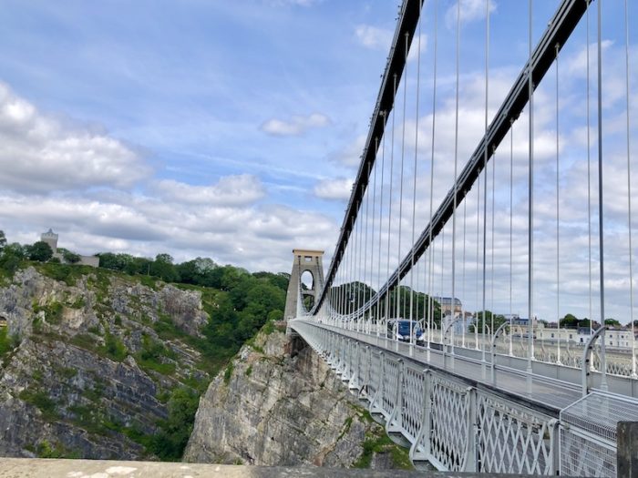 Brunel's Clifton Suspension Bridge in Bristol