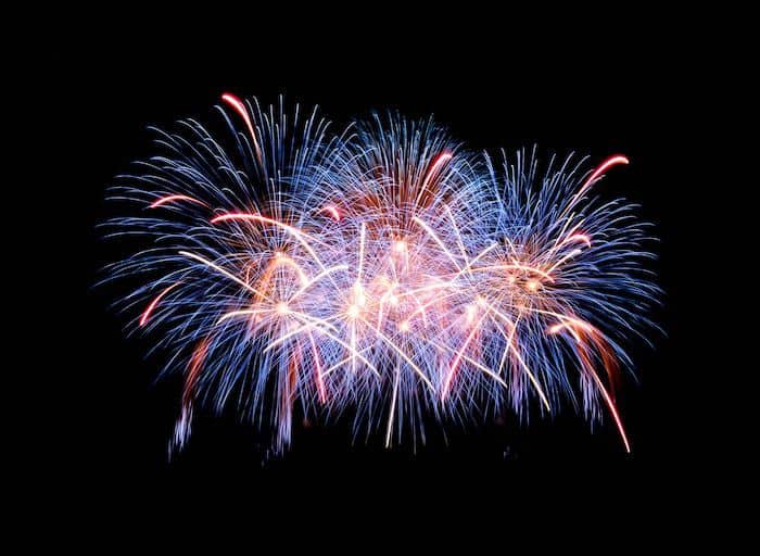 Firework displays in Portishead and Bristol