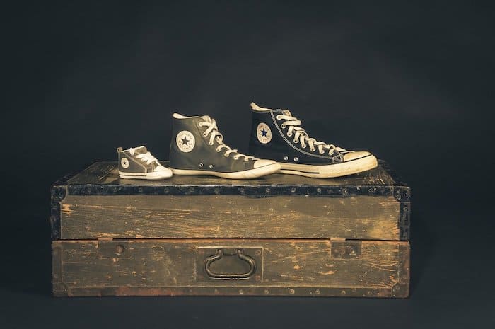 Vintage Converse trainers